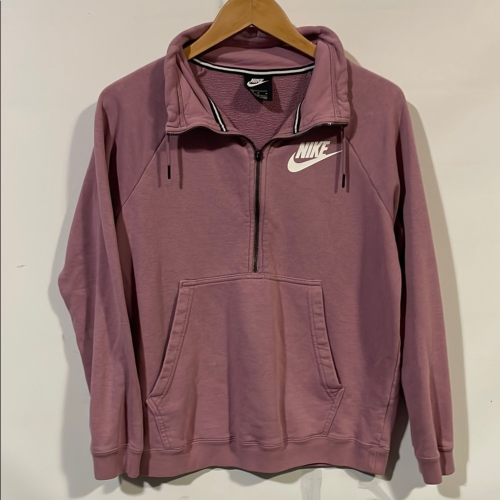 Nike Purple Half-Zip Hoodie
